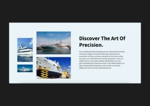 design section of ishine website